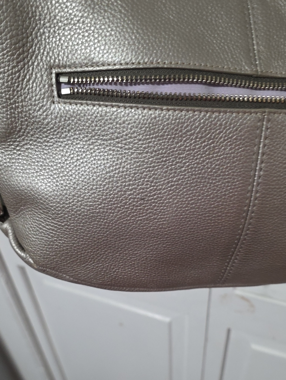 COACH LEGACY SILVER METALLIC EUC - Picture 11 of 11